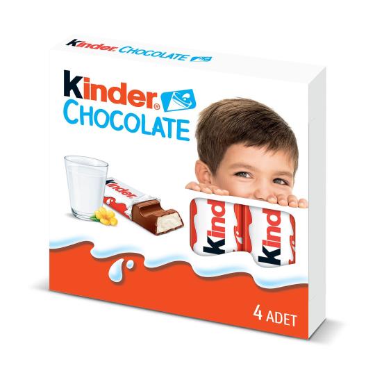 Kinder Chocolate 4’lü 50 G